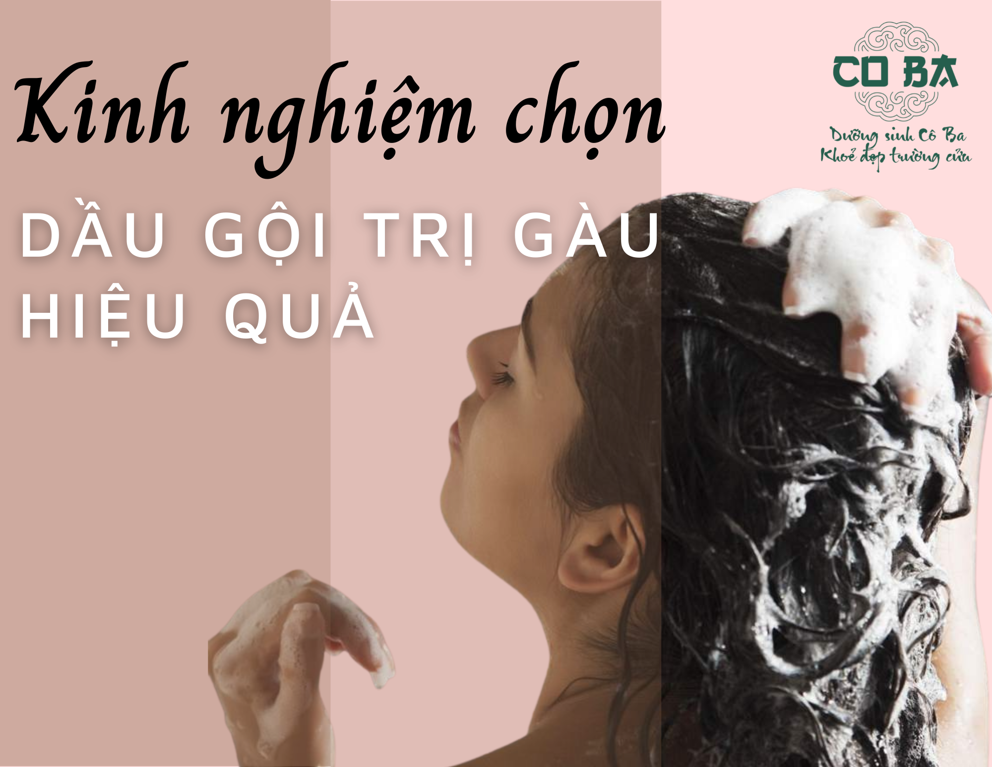 Bí quyết chọn dầu gội trị gàu hiệu quả, an toàn cho mọi loại tóc