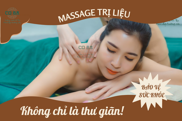 Massage trị liệu - Không chỉ là để thư giãn!