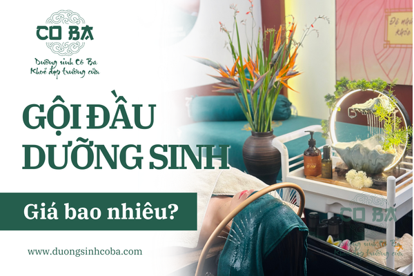 Gội đầu dưỡng sinh giá bao nhiêu hiện nay